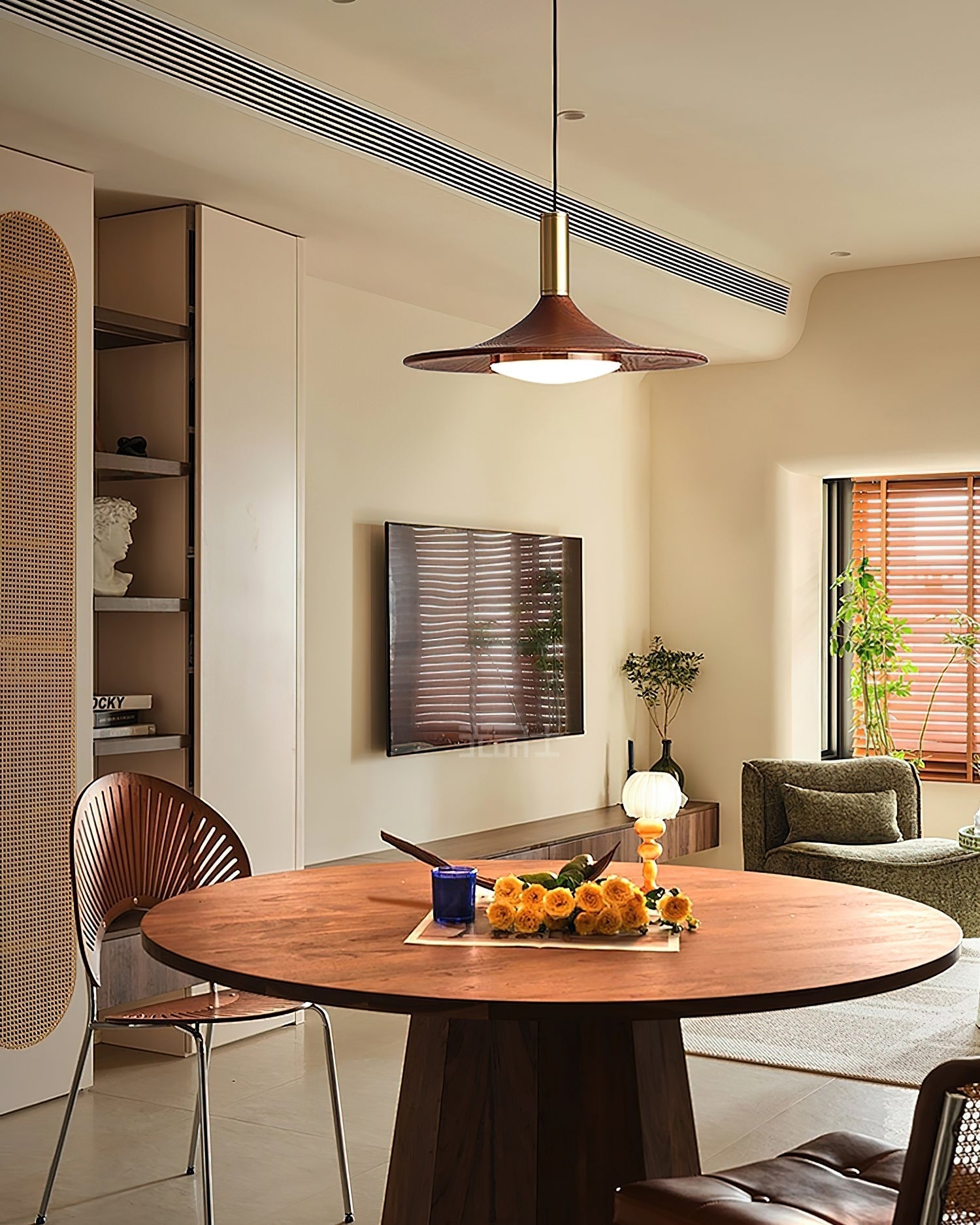 Pendelleuchte Hutform LED Midcentury-Letslighting