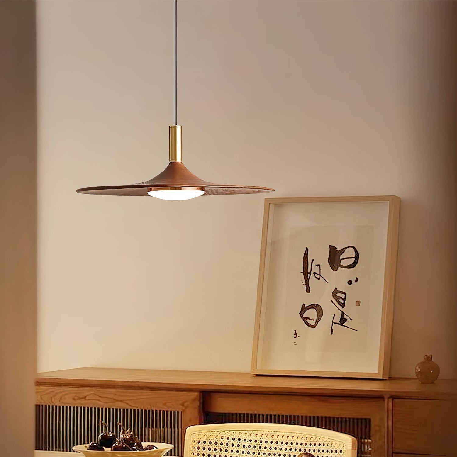Pendelleuchte Hutform LED Midcentury-Letslighting