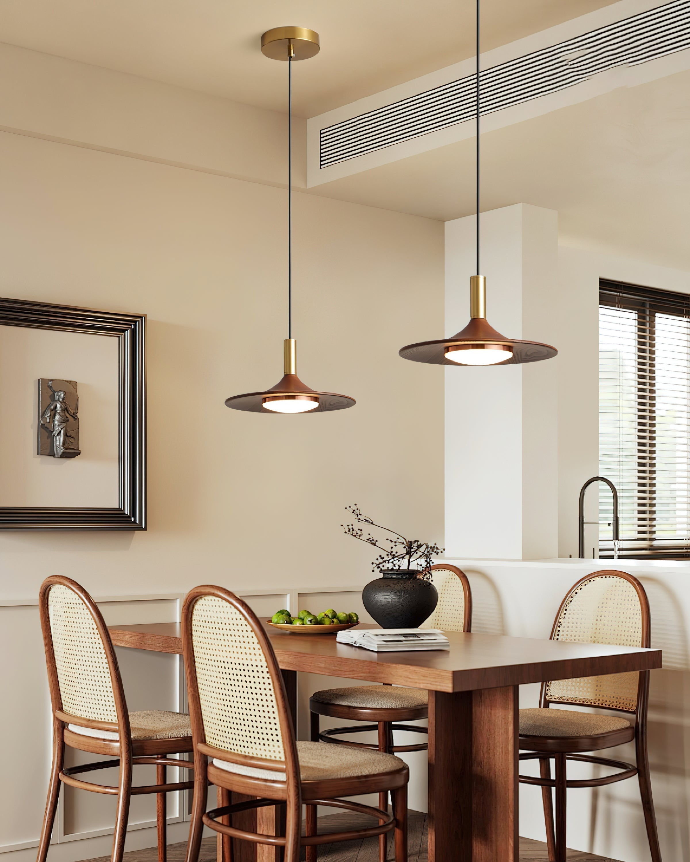Pendelleuchte Hutform LED Midcentury-Letslighting