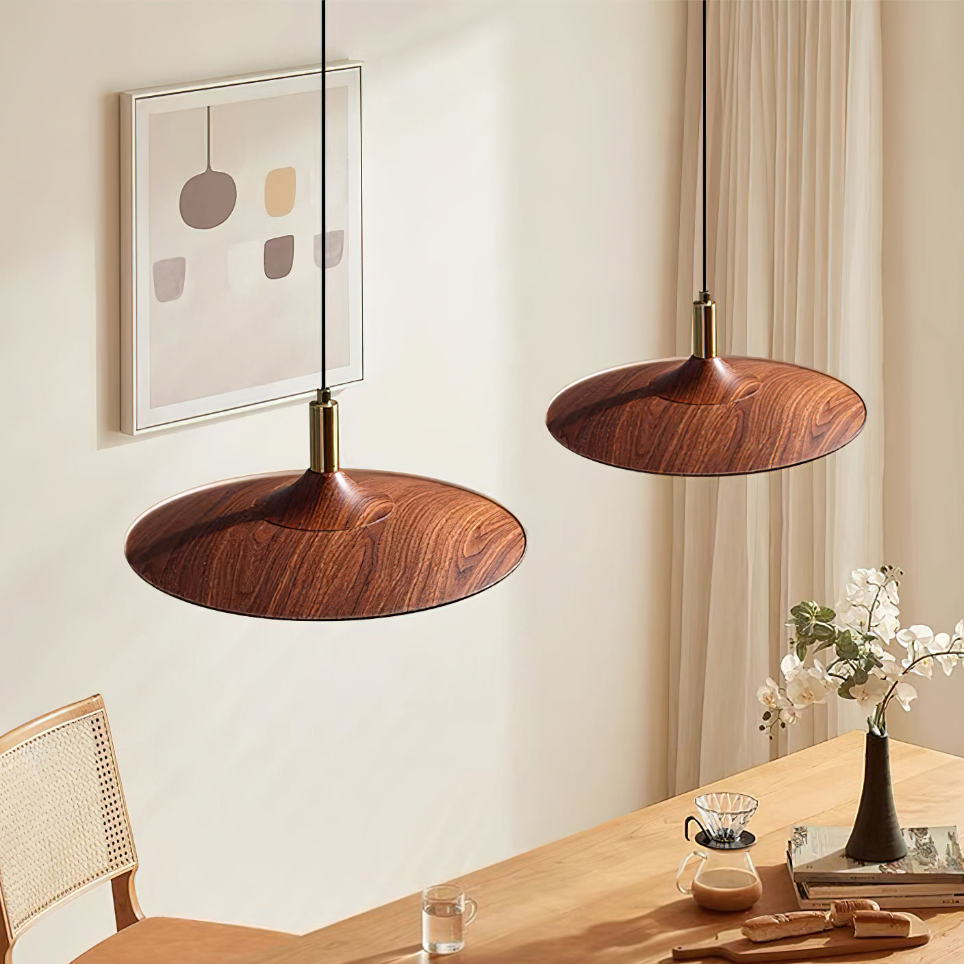 Pendelleuchte Hutform LED Midcentury-Letslighting