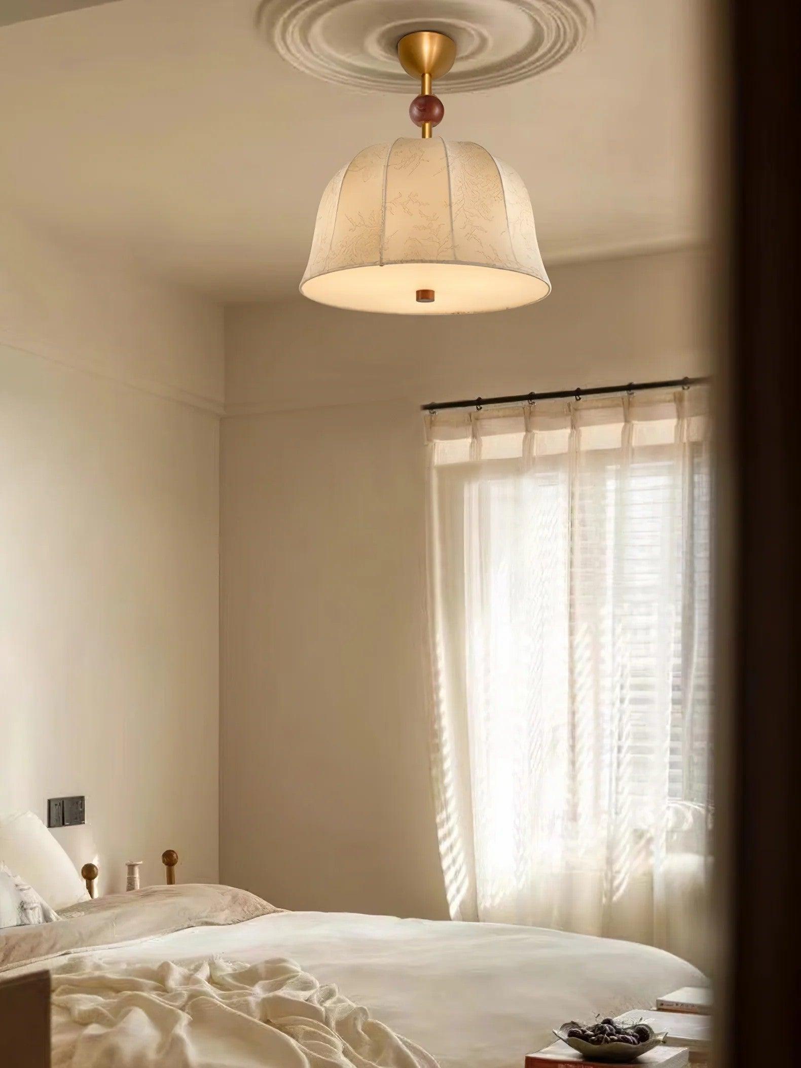 Willian Moderne Vintage-Deckenleuchte aus Stoff-Letslighting