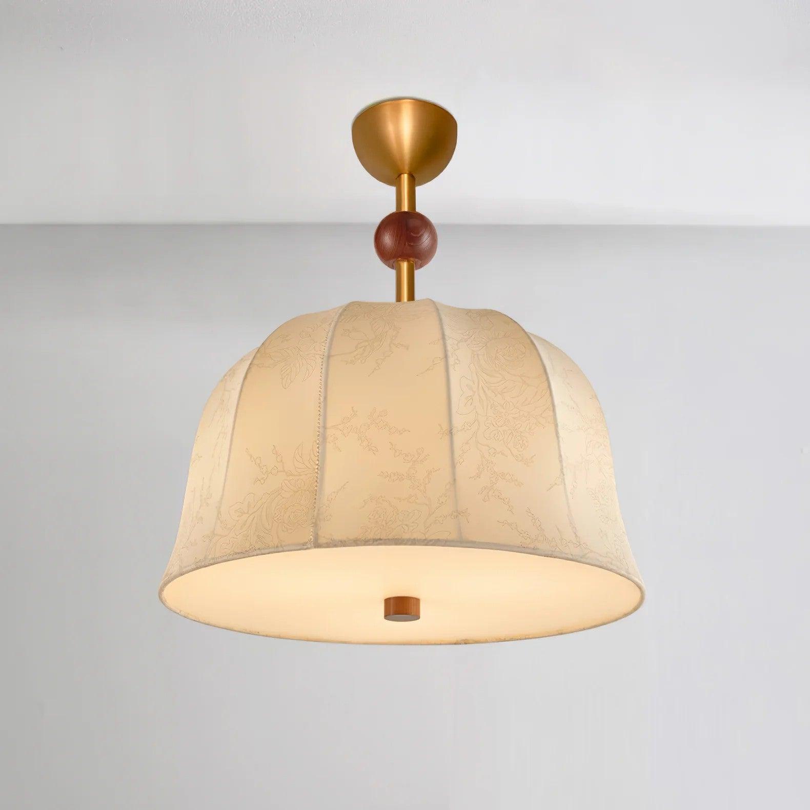 Willian Moderne Vintage-Deckenleuchte aus Stoff-Letslighting