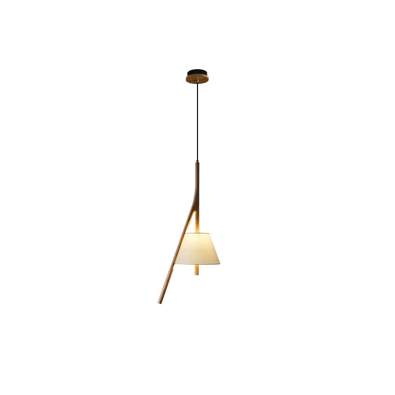 Zovenarae Dreieckige Pendelleuchte aus Holz-Letslighting