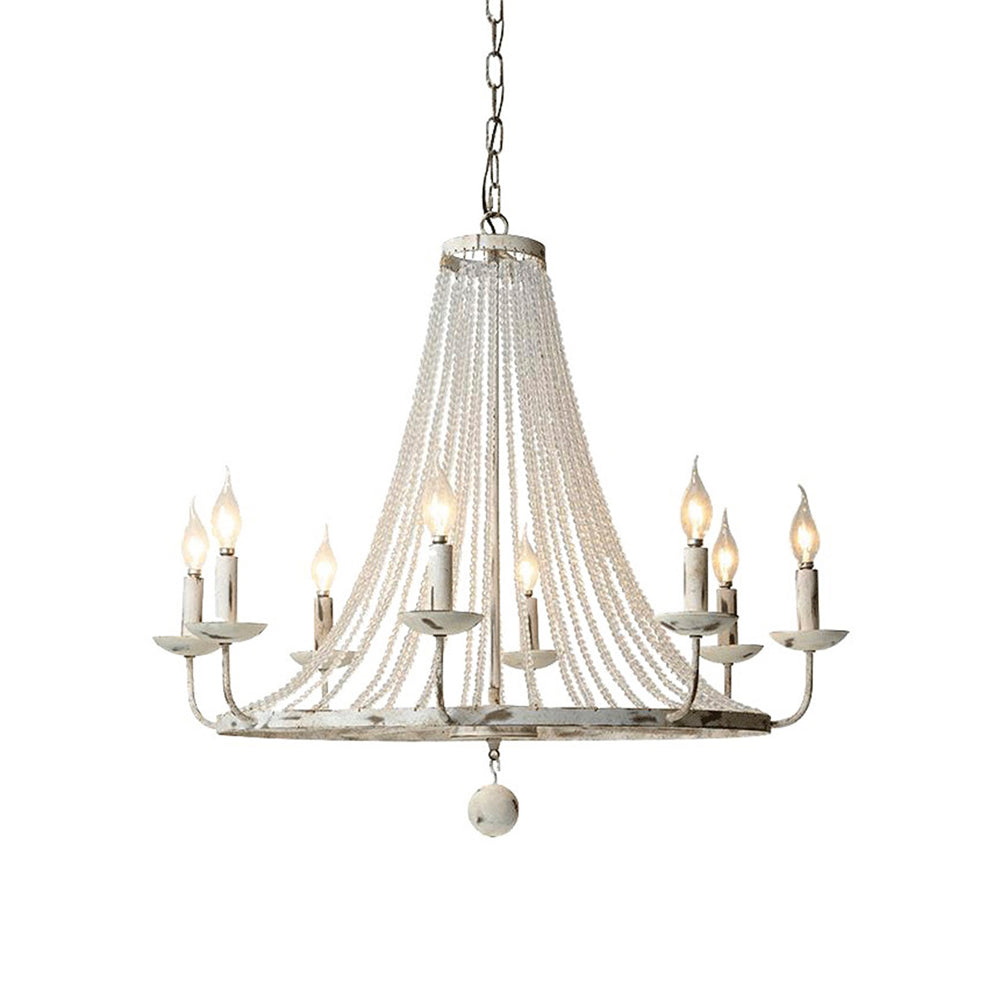 Coloros Vintage Industrie Weiß Kronleuchter-Letslighting