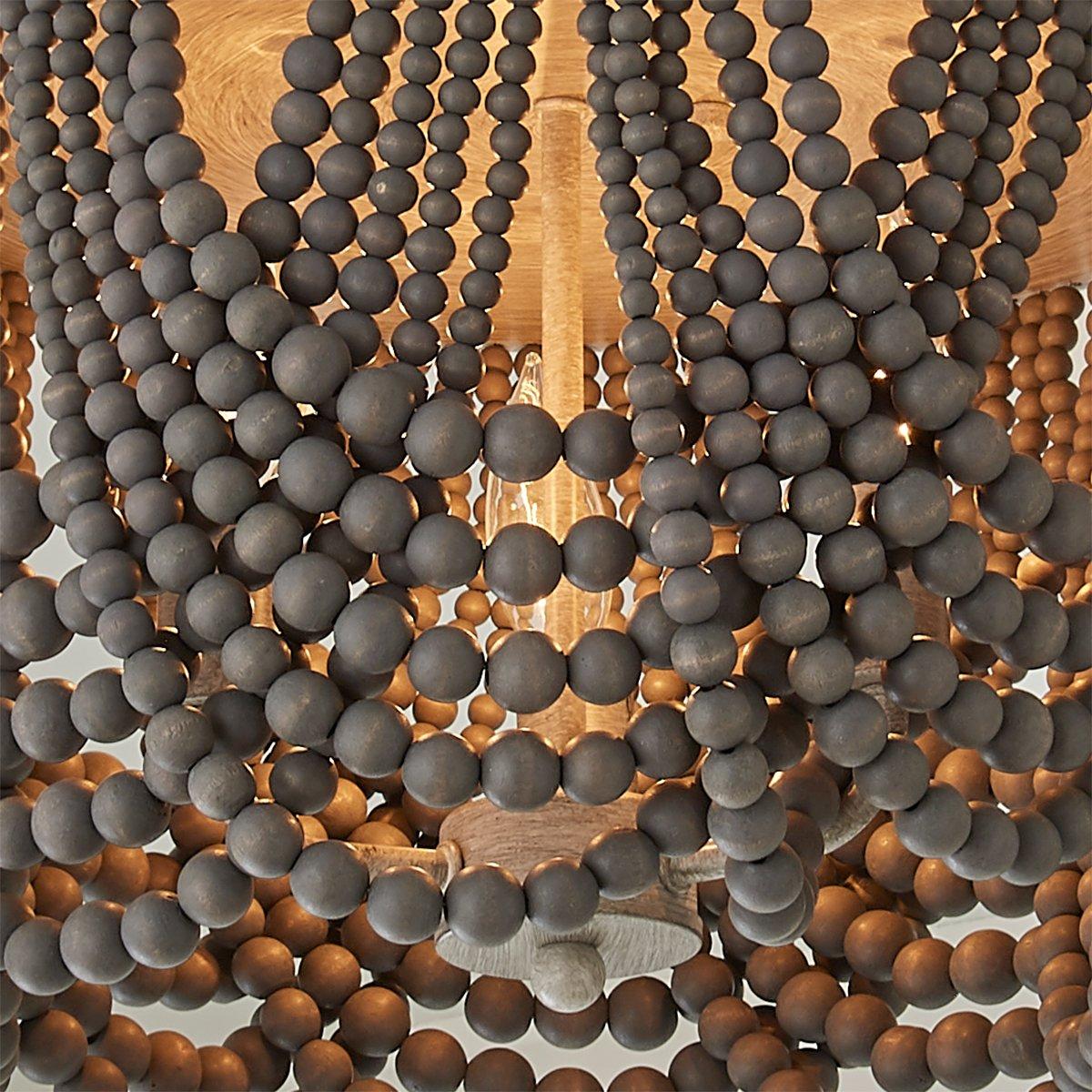 Nash Deckenleuchte aus Geschichtetem Holz im Nordischen Stil-Letslighting