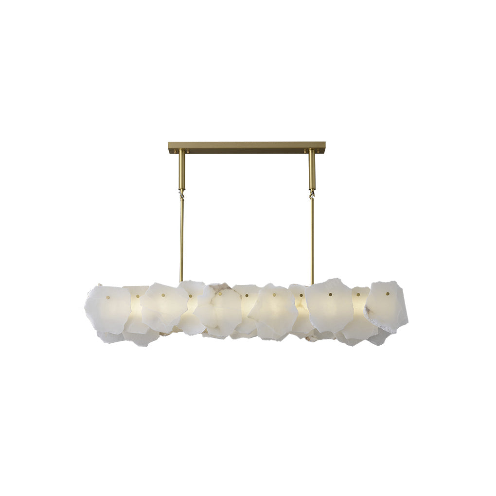 Catala Messing Alabaster Kronleuchter-Letslighting