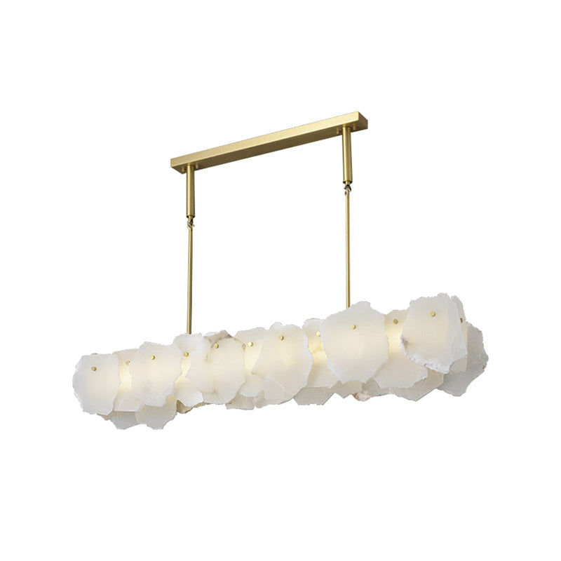 Catala Messing Alabaster Kronleuchter-Letslighting