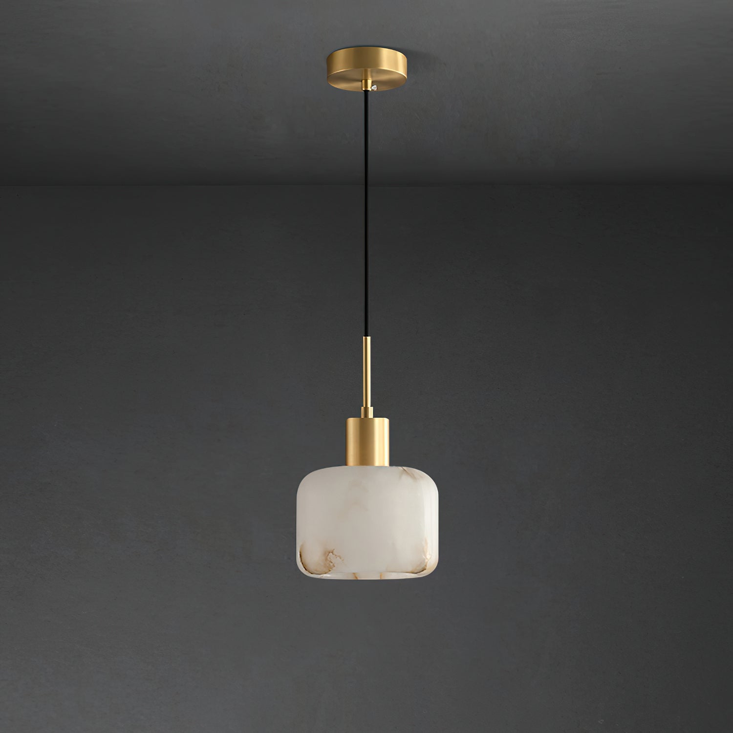 Eliriel Natural Small Alabaster Pendant Light - Letslighting