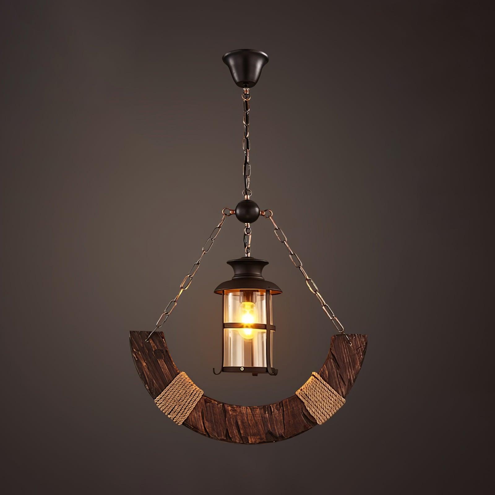 Aurzorir Vintage Holz Kronleuchter-Letslighting