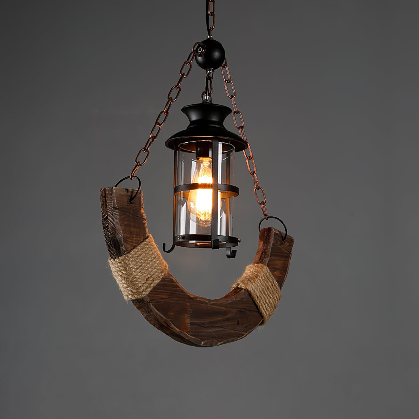 Aurzorir Vintage Holz Kronleuchter-Letslighting