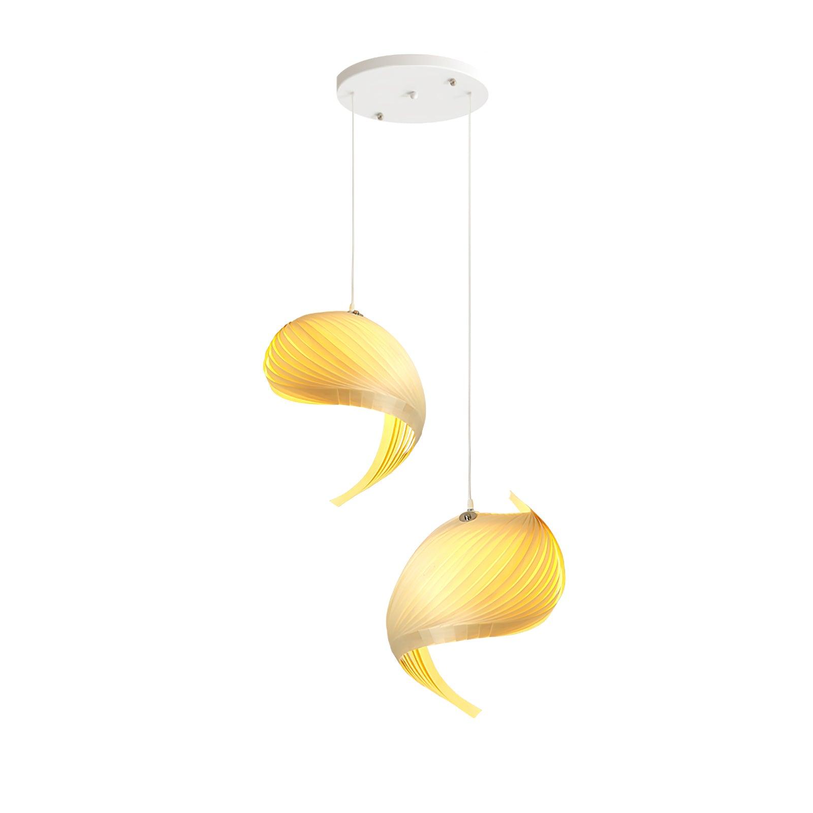 Cumiror Postmoderne Luxus Schalenholz Holz Pendelleuchte-Letslighting