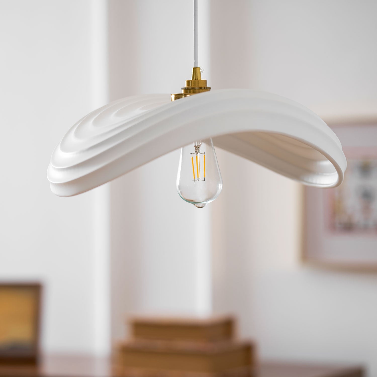 Lila Modern Harz Pendelleuchte Leuchte-Letslighting