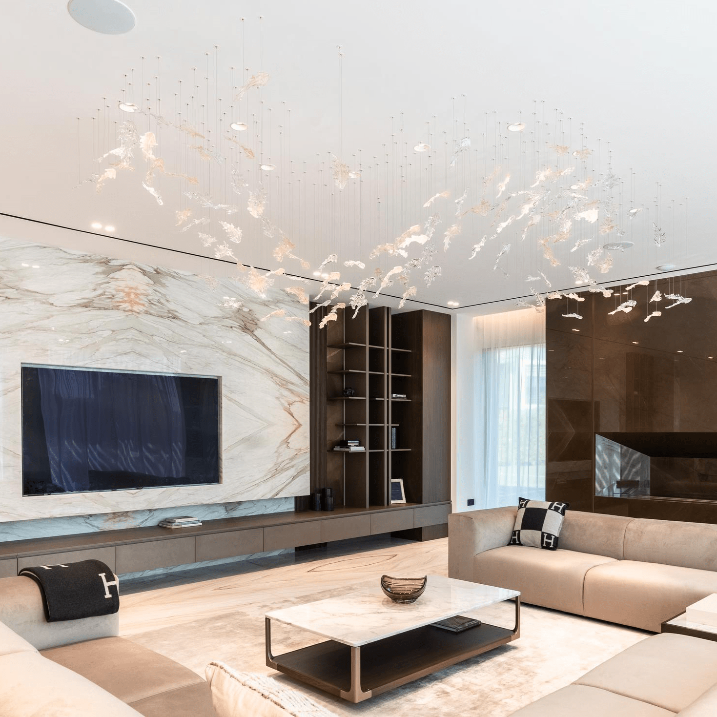 Orinila Pendelleuchte aus Glas-Letslighting