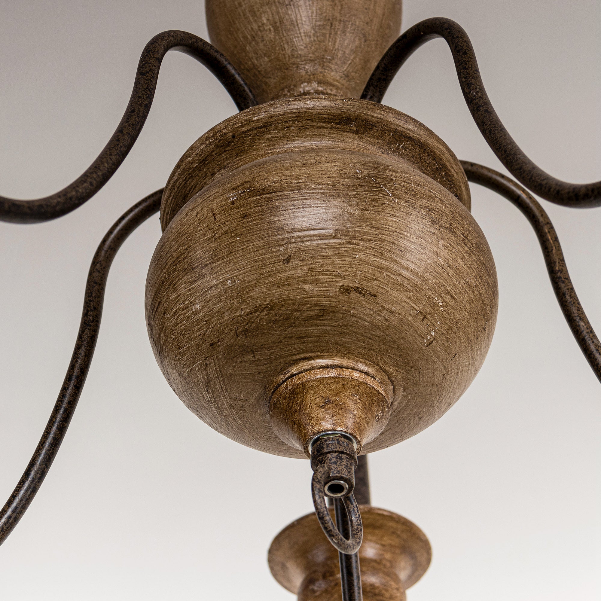 Evvine Holz Vintage Industrial Kronleuchter-Letslighting