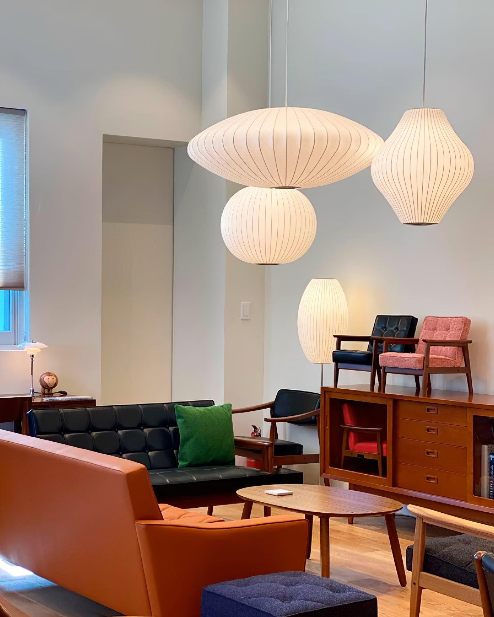Alvaris Weiße Moderne Pendelleuchte-Letslighting