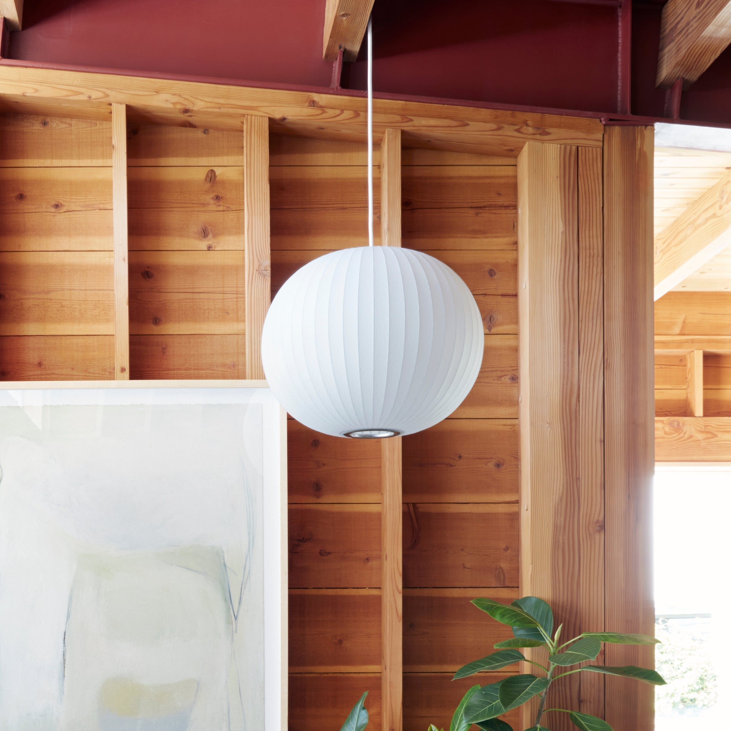Nebula Blase Maulbeerseide Pendelleuchte Lampe-Letslighting