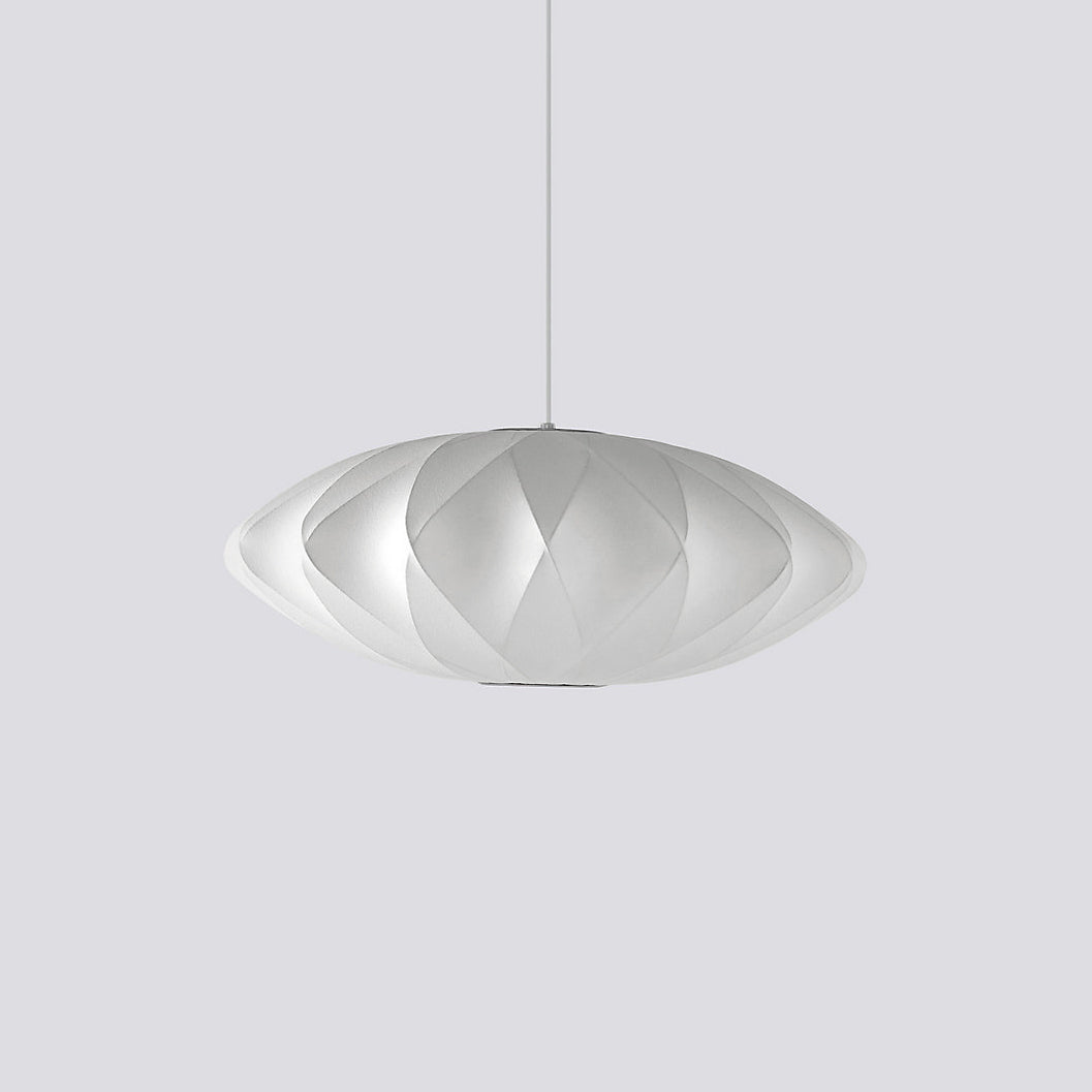 Nebula Blase Maulbeerseide Pendelleuchte Lampe-Letslighting
