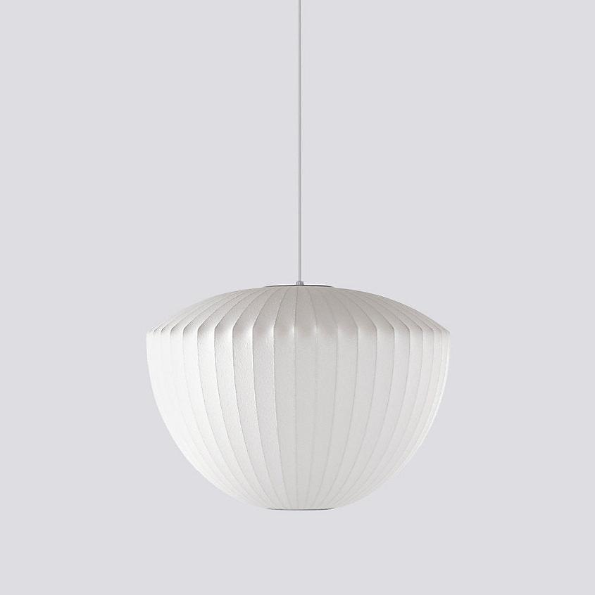 Nebula Blase Maulbeerseide Pendelleuchte Lampe-Letslighting