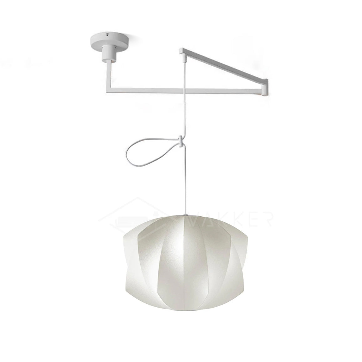 Solarnce Pendelleuchte aus Seide und Stahl-Letslighting