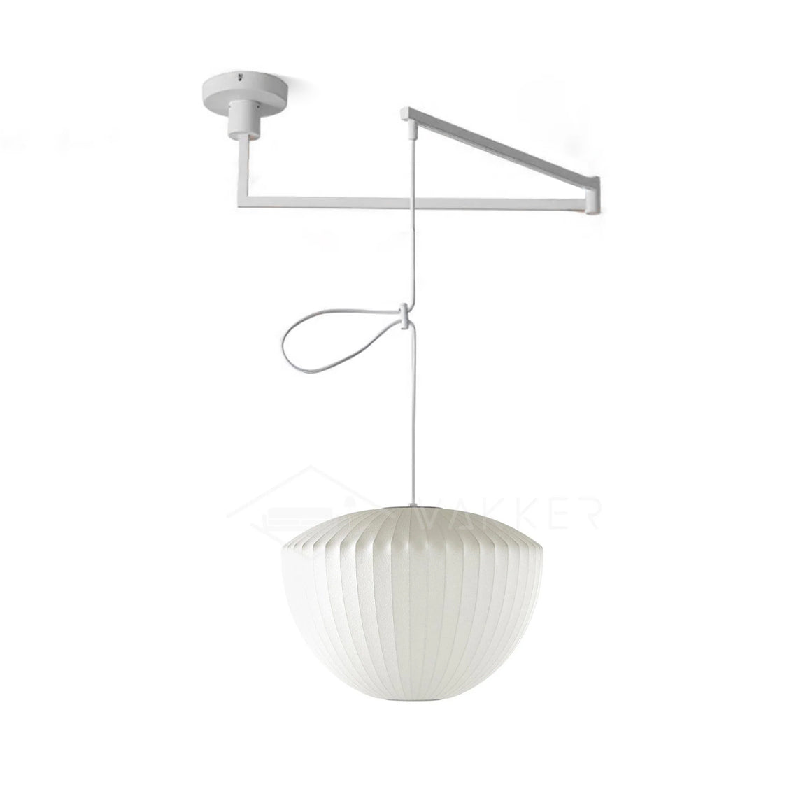 Solarnce Pendelleuchte aus Seide und Stahl-Letslighting