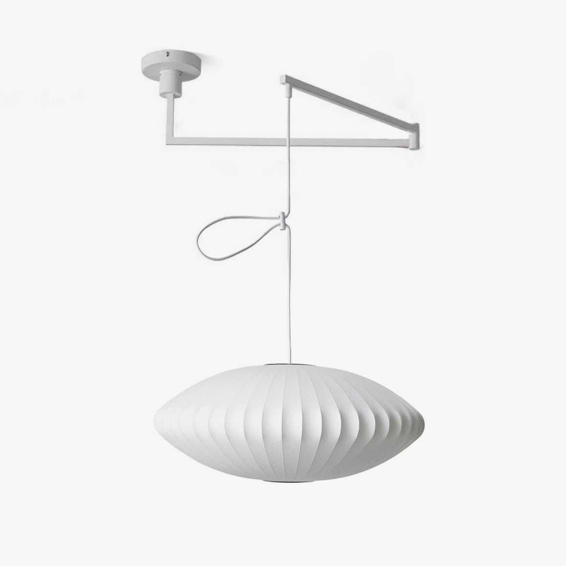 Solarnce Pendelleuchte aus Seide und Stahl-Letslighting
