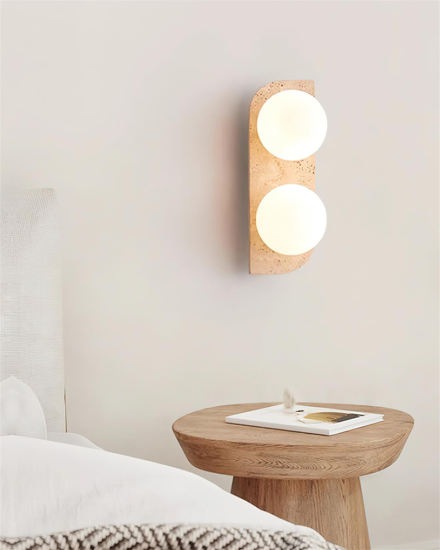 Ritta Travertine Wall Lamp - Letslighting