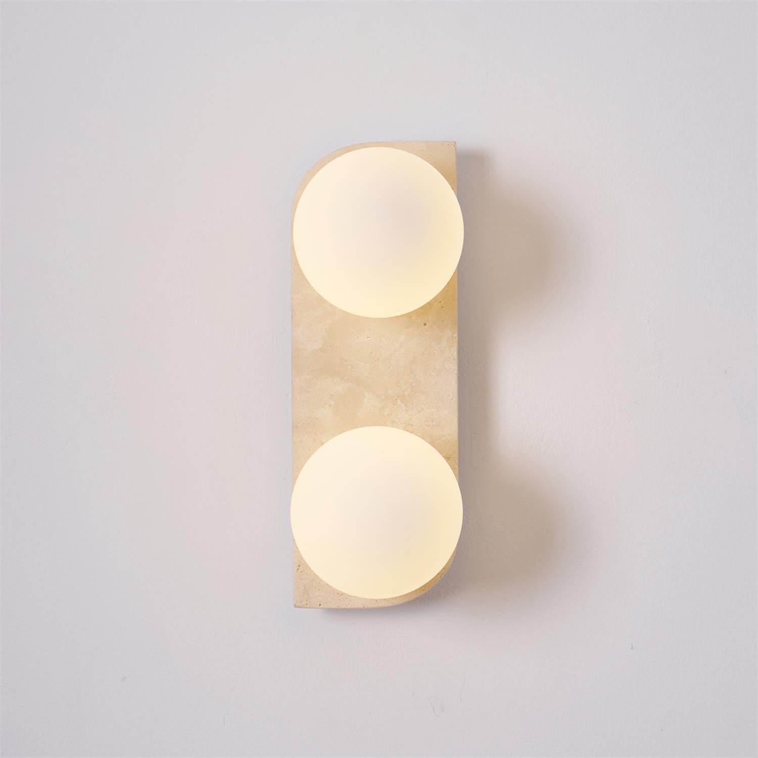 Ritta Travertine Wall Lamp - Letslighting
