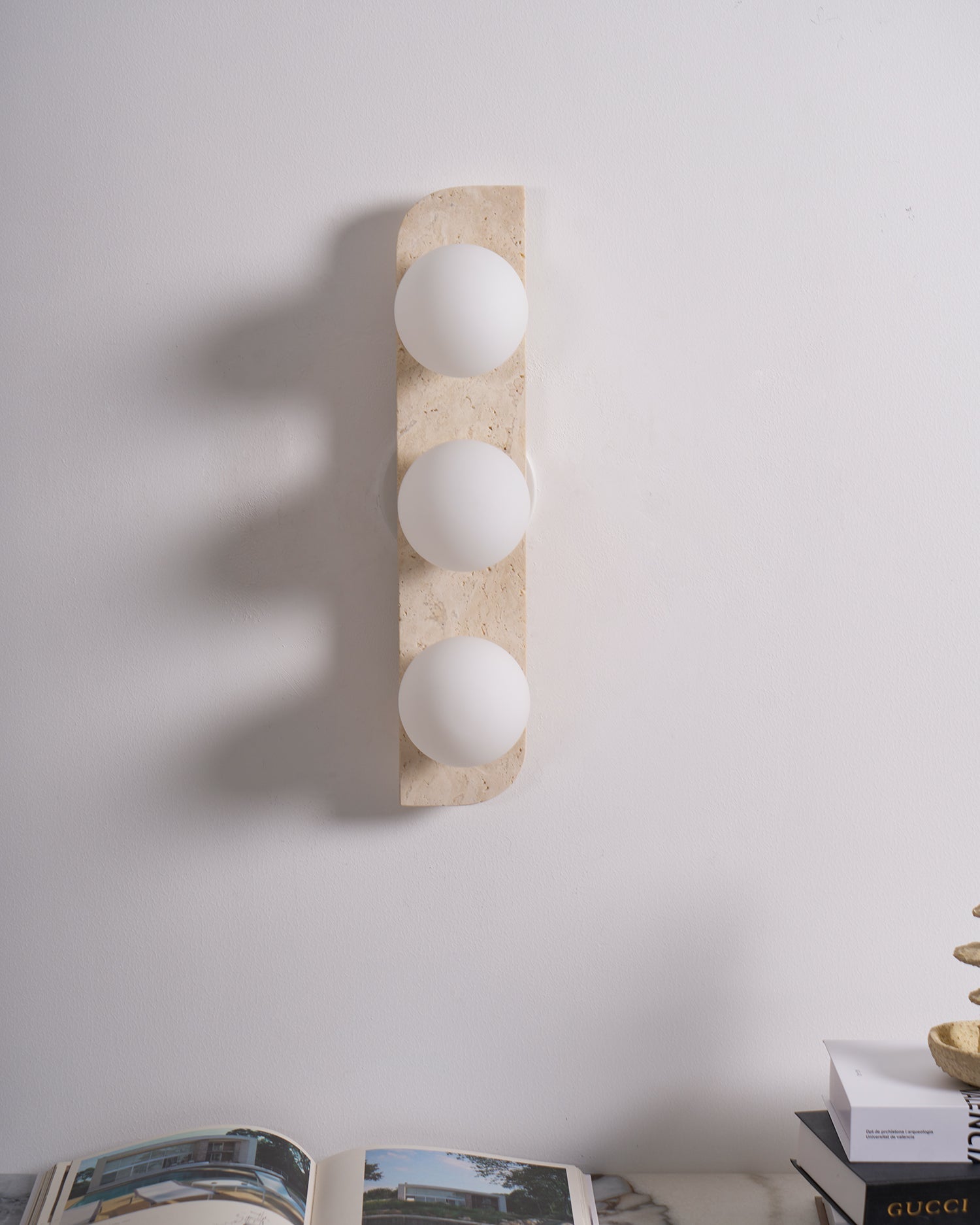 Ritta Travertine Wall Lamp - Letslighting