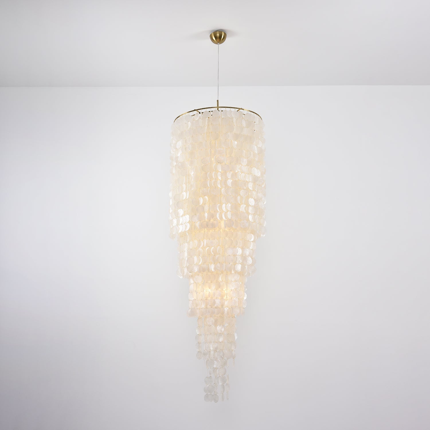 Eloryra Kaskadierender Glas-Kronleuchter-Letslighting