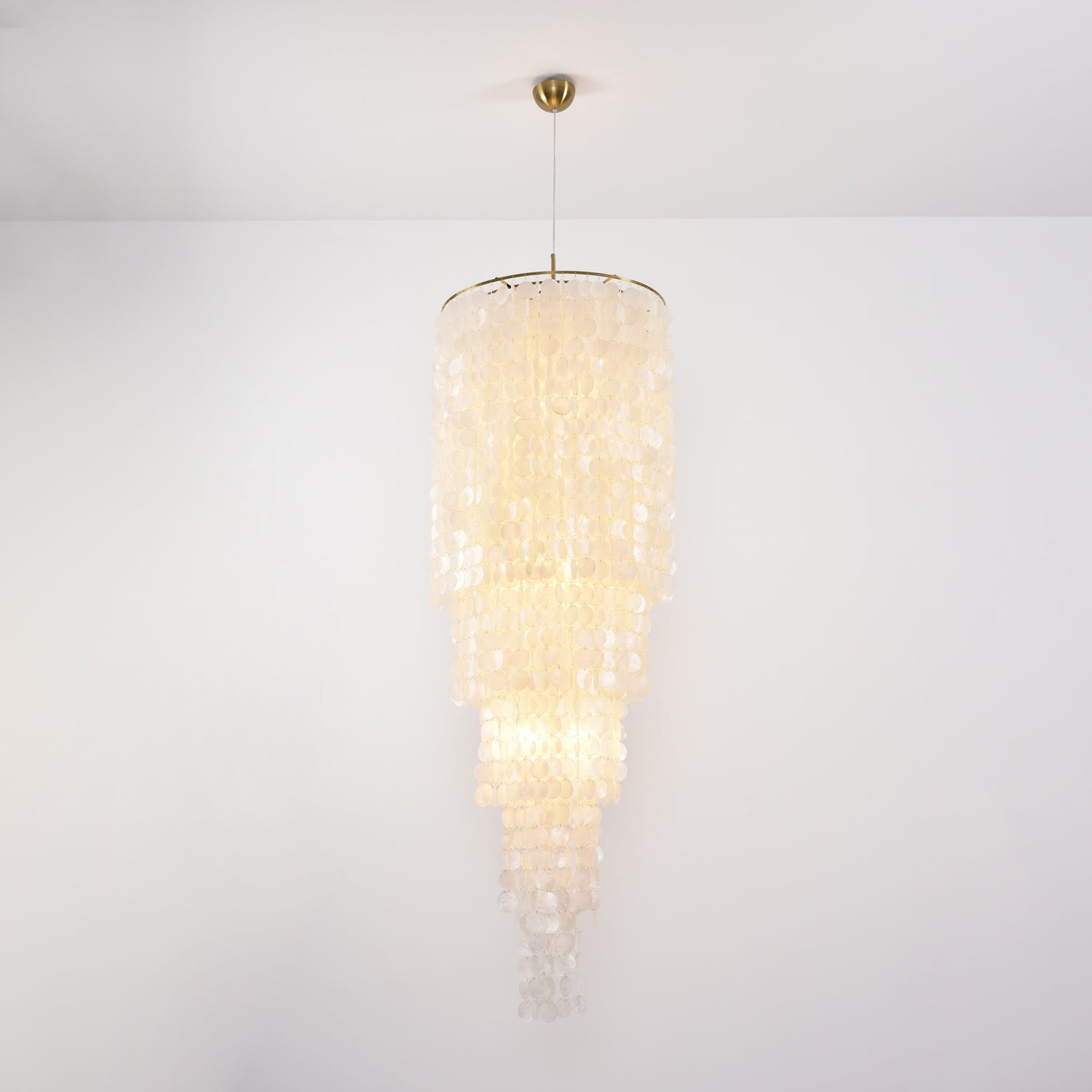 Eloryra Kaskadierender Glas-Kronleuchter-Letslighting