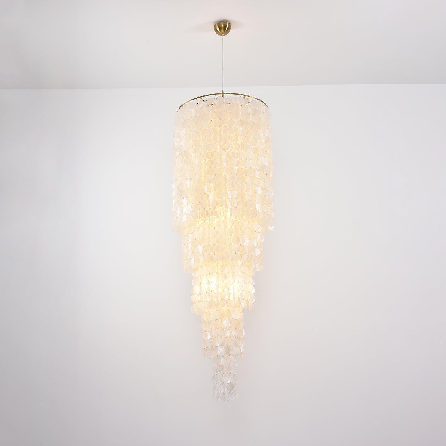 Eloryra Kaskadierender Glas-Kronleuchter-Letslighting