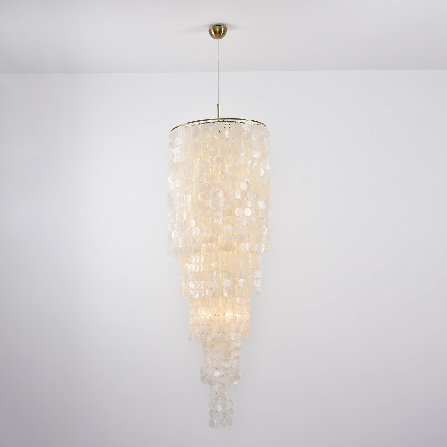 Eloryra Kaskadierender Glas-Kronleuchter-Letslighting