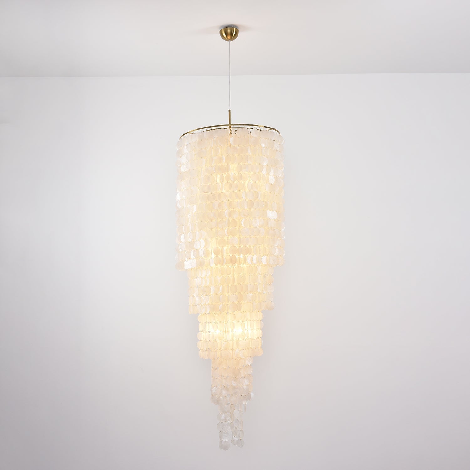 Eloryra Kaskadierender Glas-Kronleuchter-Letslighting