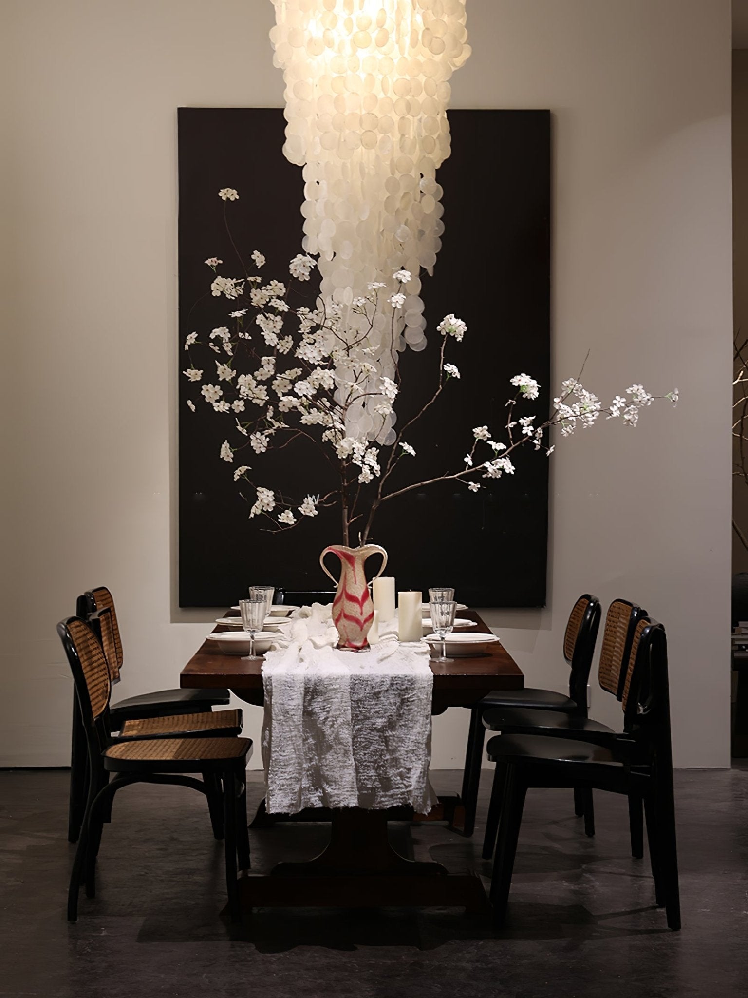 Eloryra Kaskadierender Glas-Kronleuchter-Letslighting