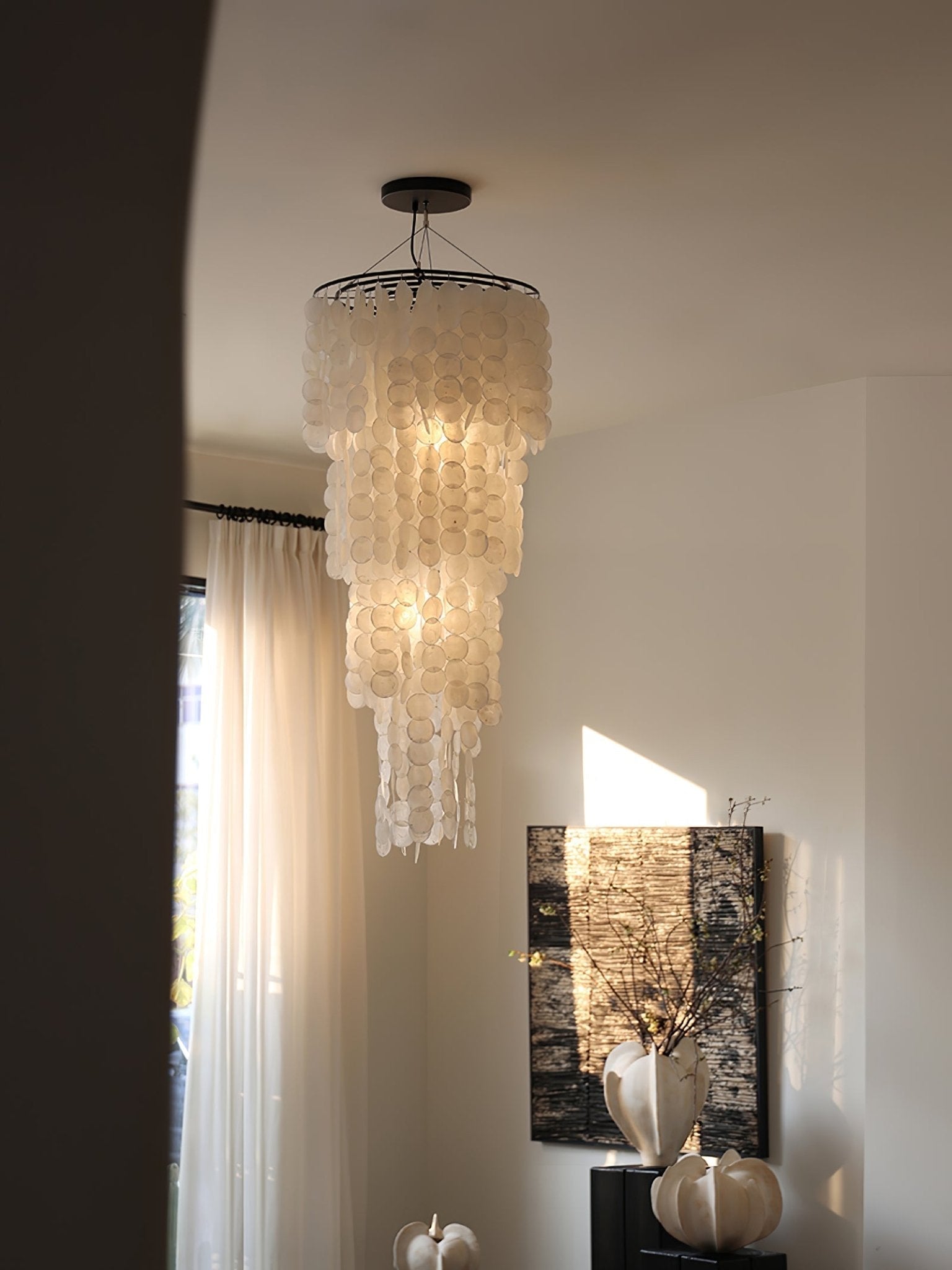 Eloryra Kaskadierender Glas-Kronleuchter-Letslighting