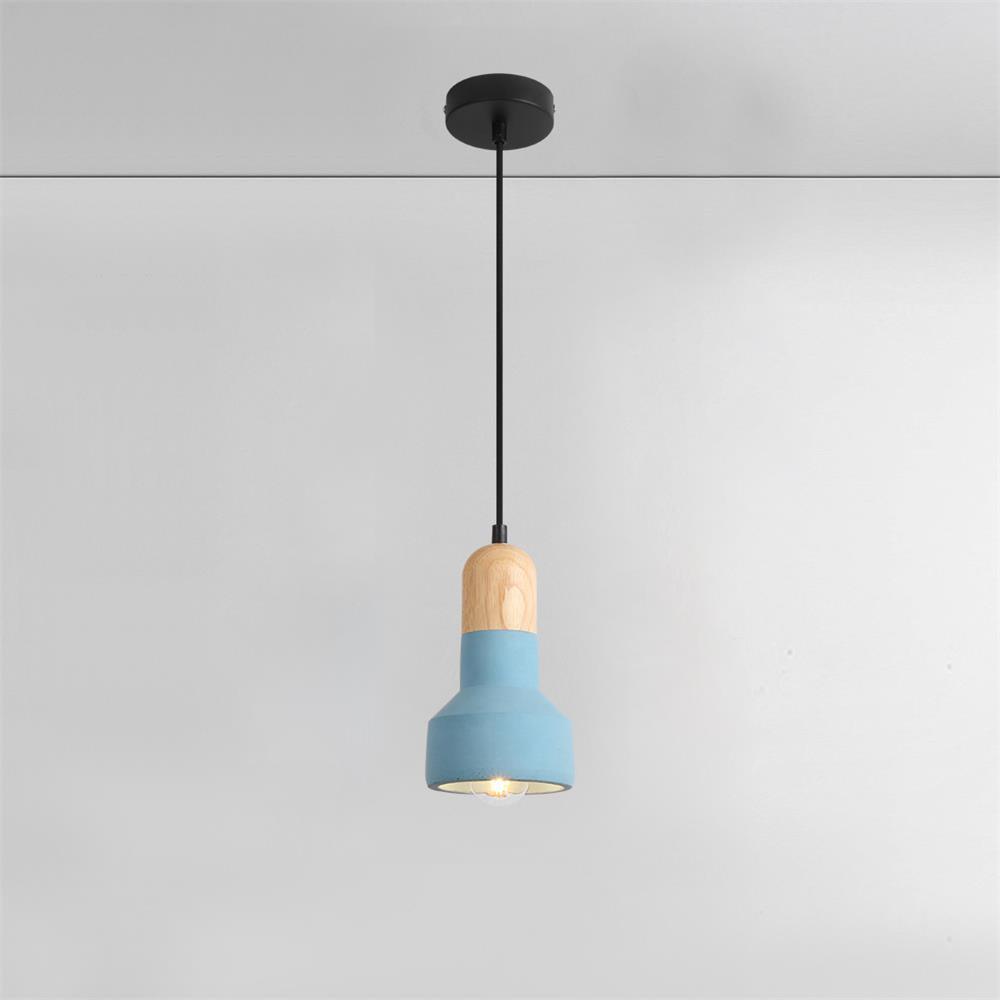 Trio Rustikale Holz-Pendelleuchte-Letslighting