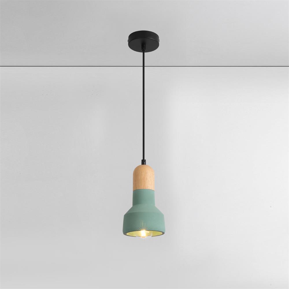 Trio Rustikale Holz-Pendelleuchte-Letslighting