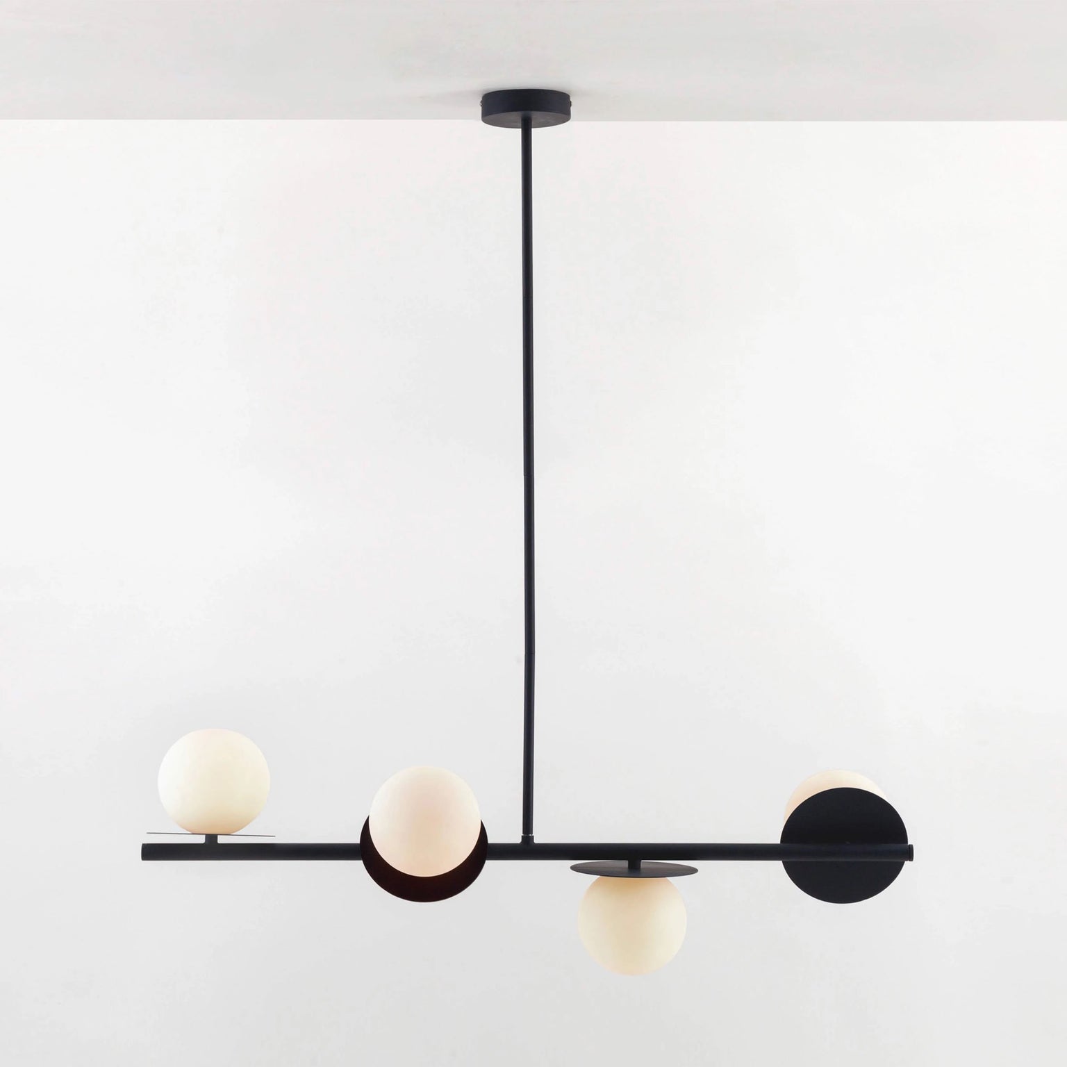 Evvararis Messing Glas Modern Minimalistisch Kronleuchter-Letslighting