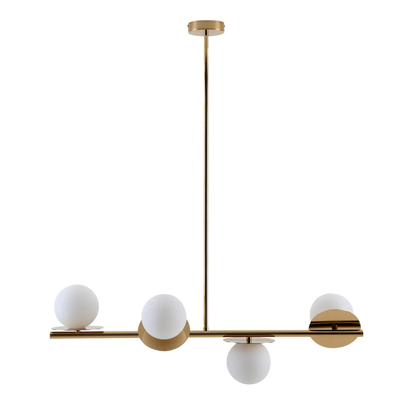 Evvararis Messing Glas Modern Minimalistisch Kronleuchter-Letslighting
