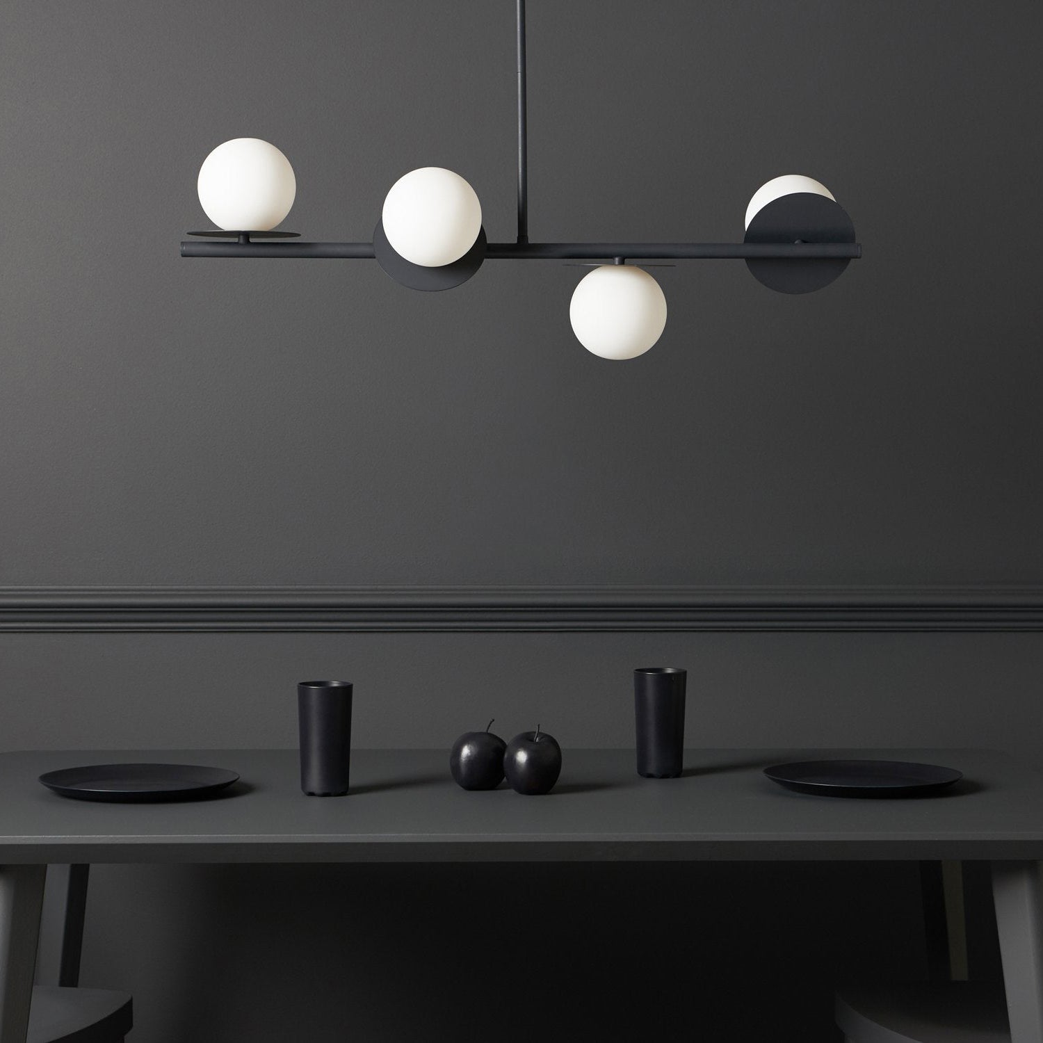 Evvararis Messing Glas Modern Minimalistisch Kronleuchter-Letslighting