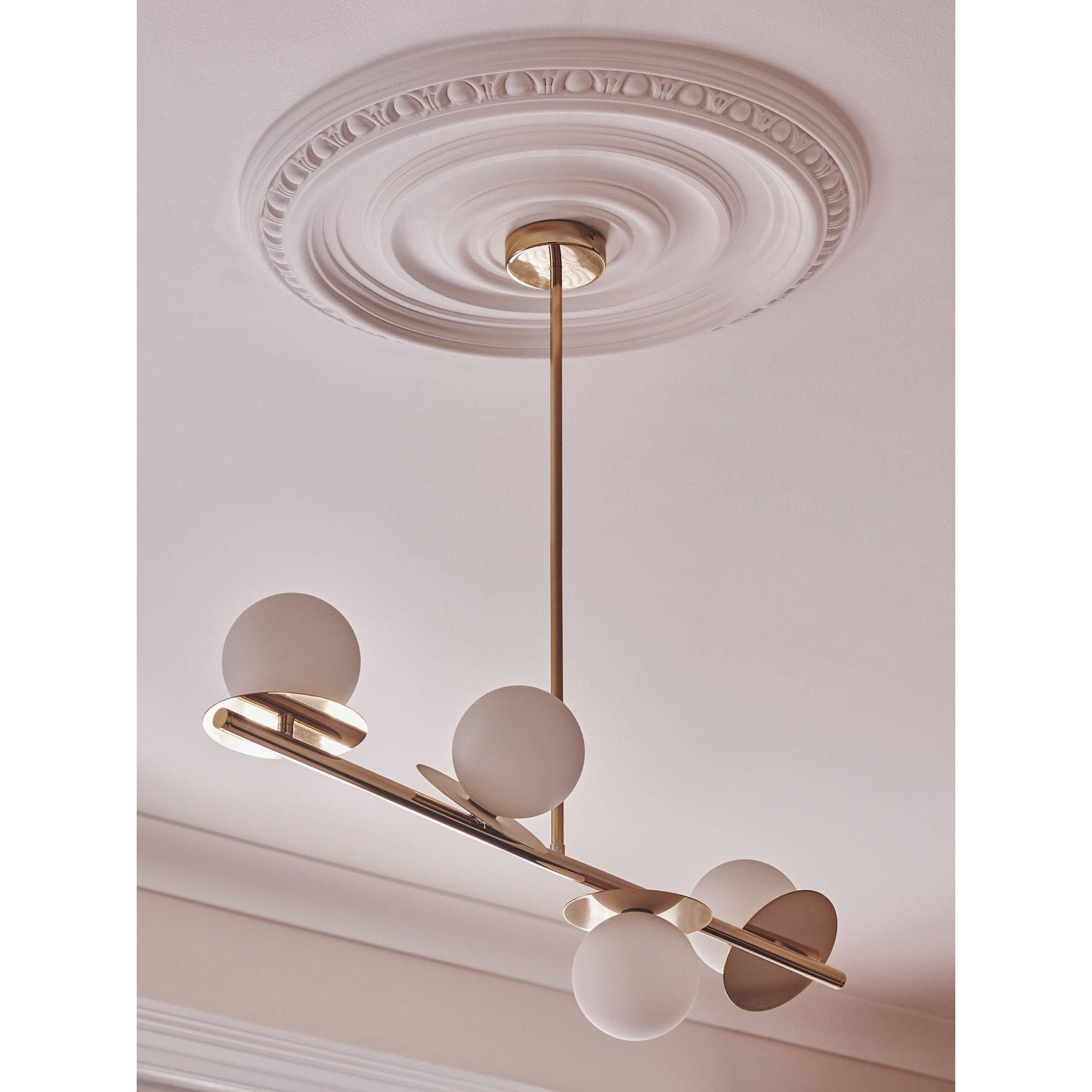 Evvararis Messing Glas Modern Minimalistisch Kronleuchter-Letslighting