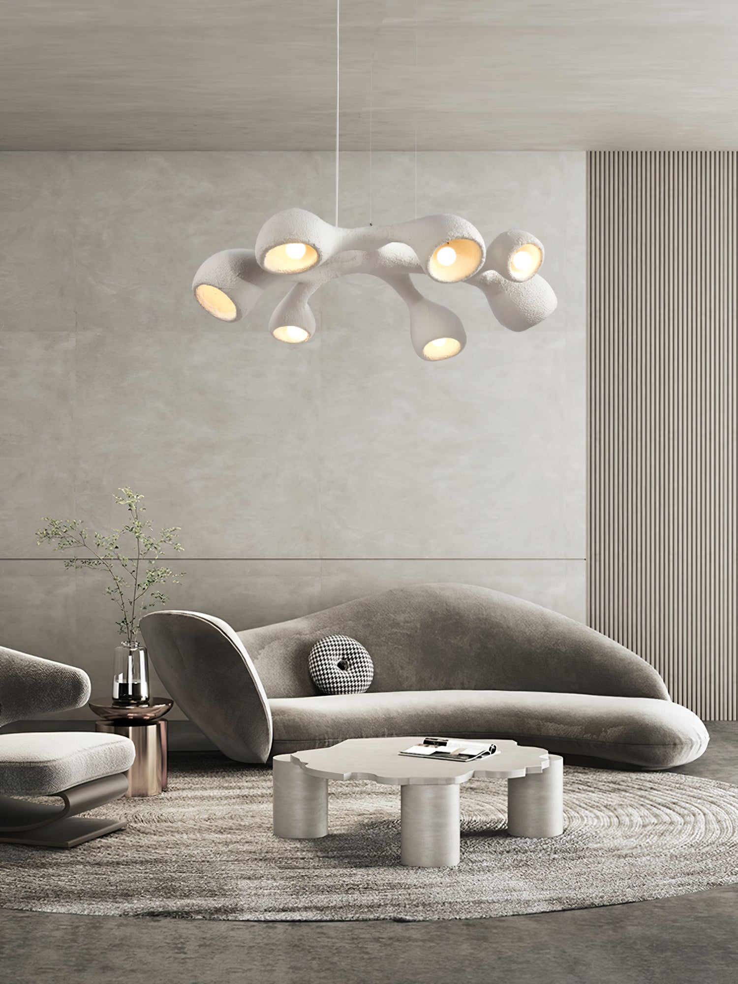 Wave Moderne Pendelleuchte aus Polystyrol-Letslighting