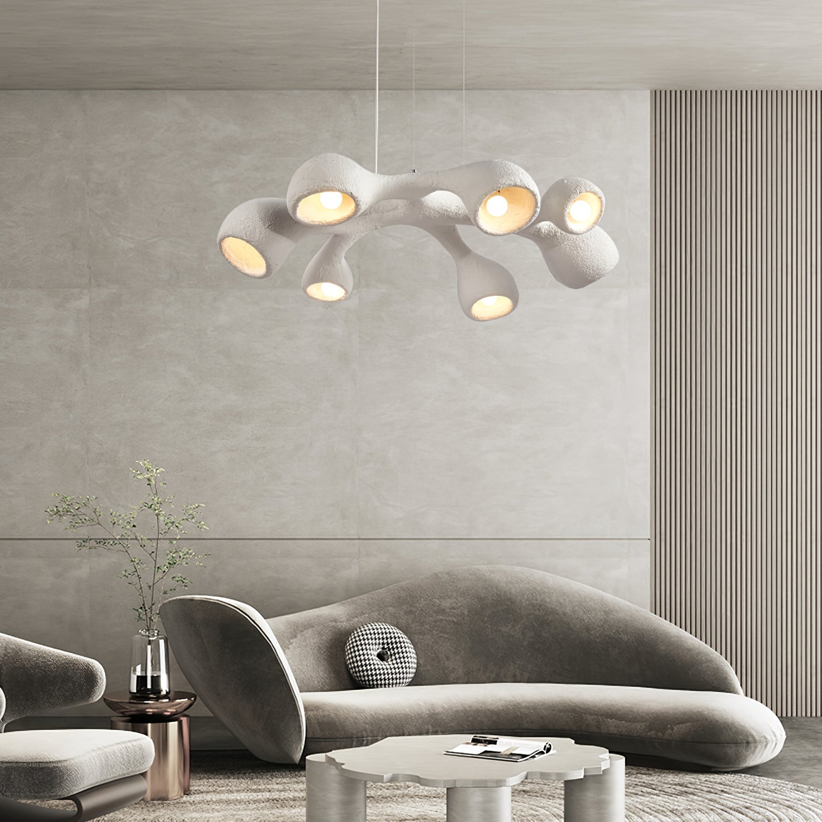 Wave Moderne Pendelleuchte aus Polystyrol-Letslighting