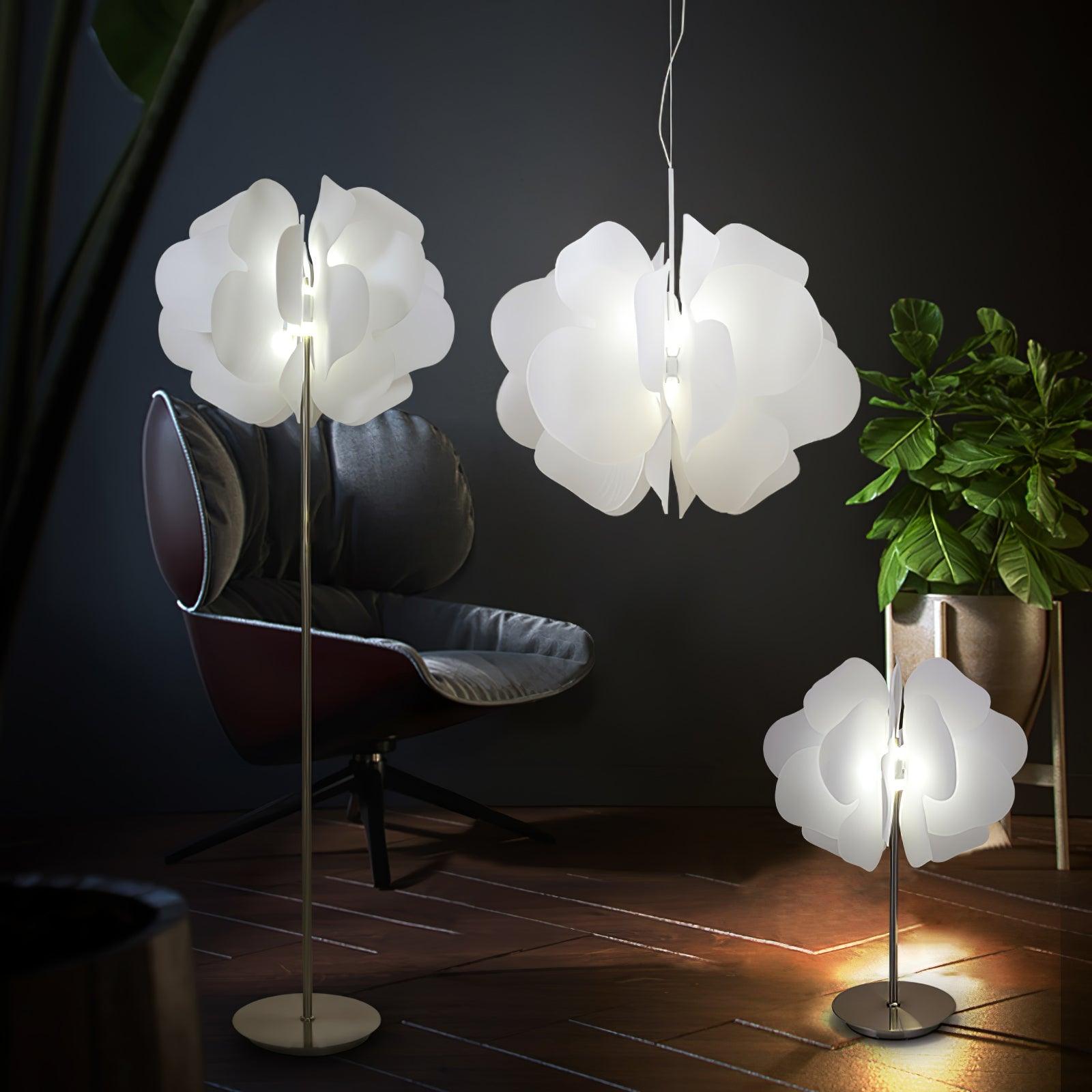 Lustra Hängeleuchte Kunststoff Floral-Letslighting