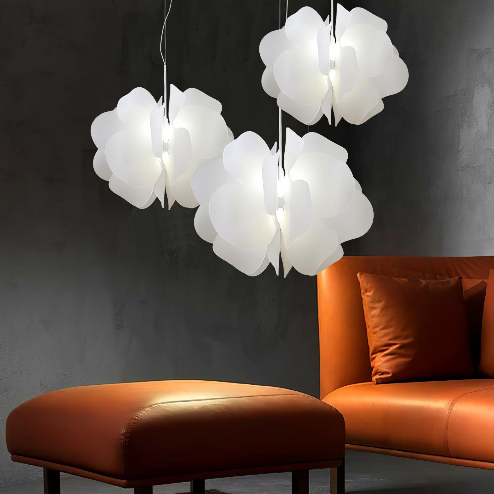 Lustra Hängeleuchte Kunststoff Floral-Letslighting