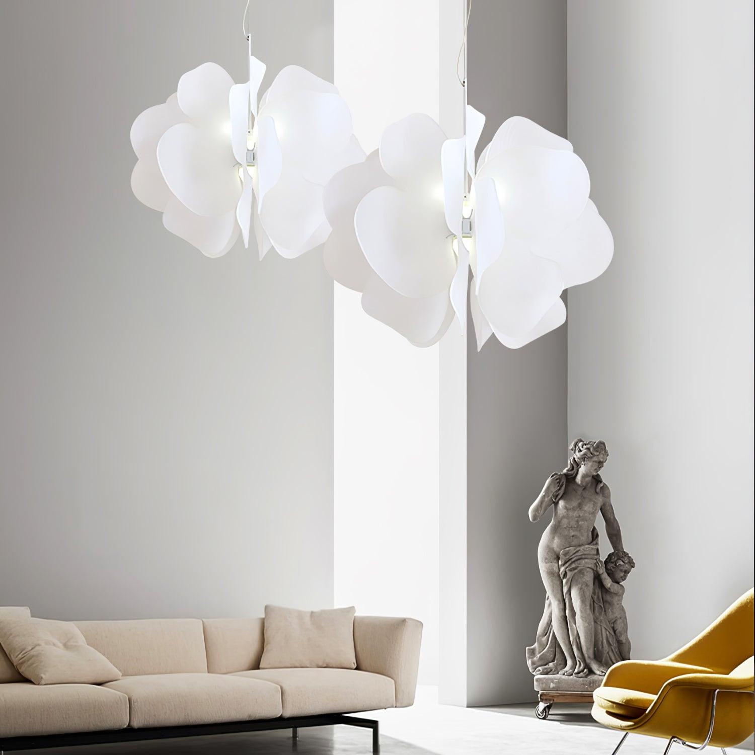 Lustra Hängeleuchte Kunststoff Floral-Letslighting