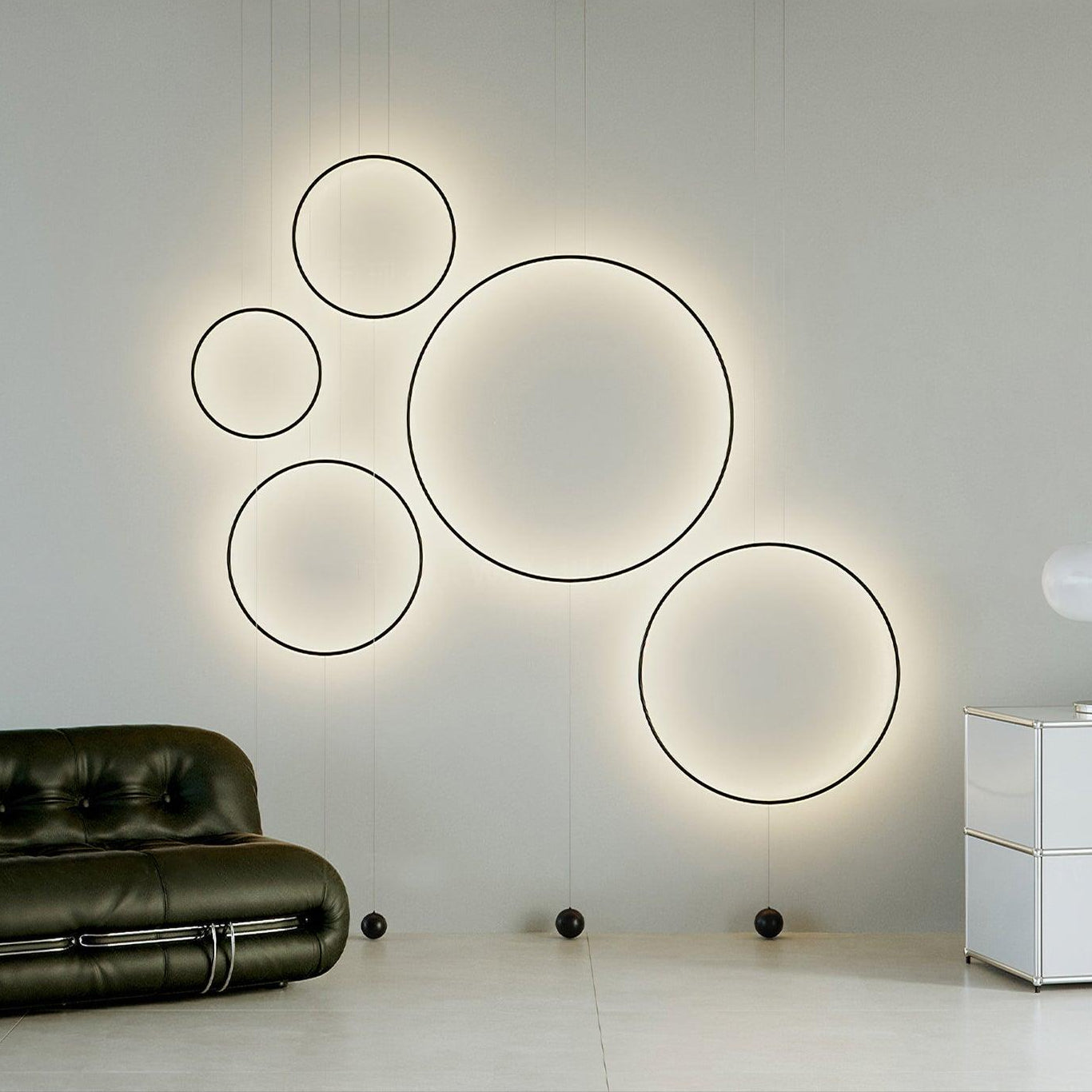 Nightfall Circle Pendant Light - Blowlighting
