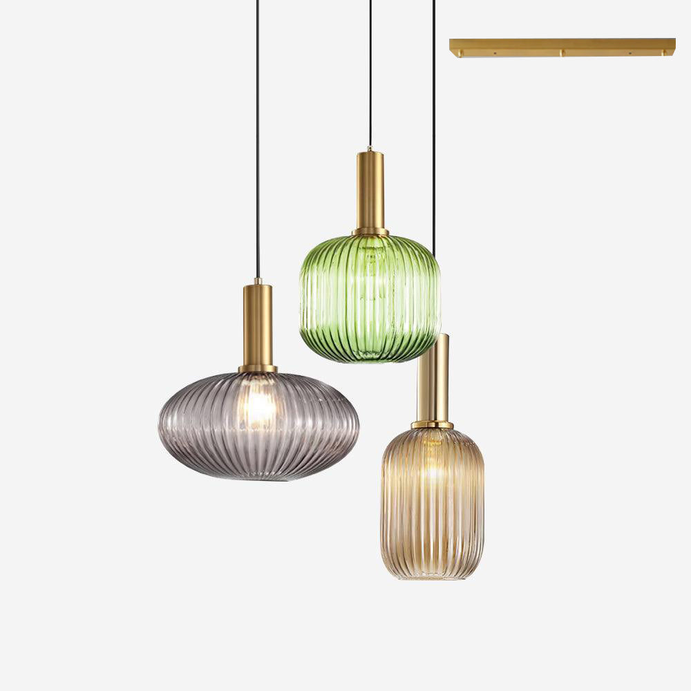 Elara Ribbed Pendant Lamp - Letslighting