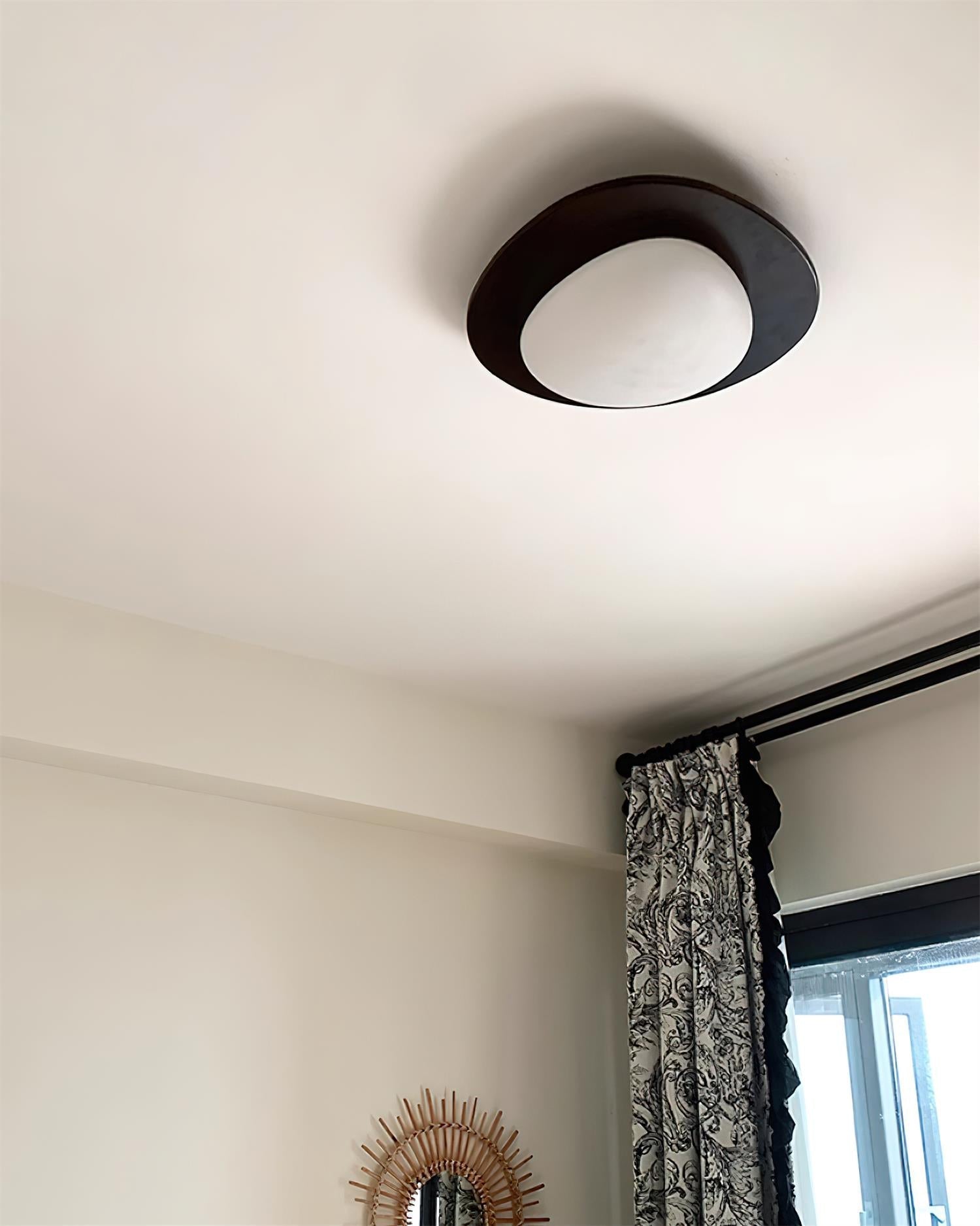 Skye Minimalistische Deckenleuchte aus Holz-Letslighting