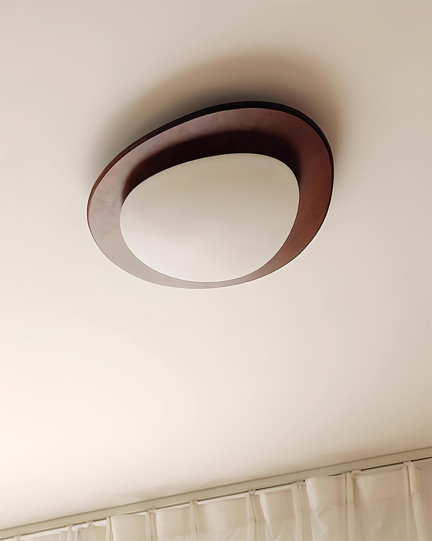 Skye Minimalistische Deckenleuchte aus Holz-Letslighting